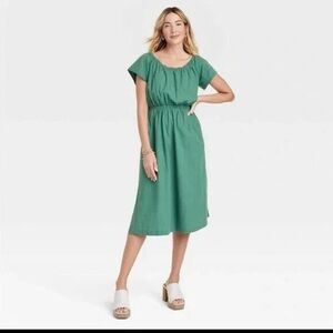 Universal Thread Teal Midi Dress